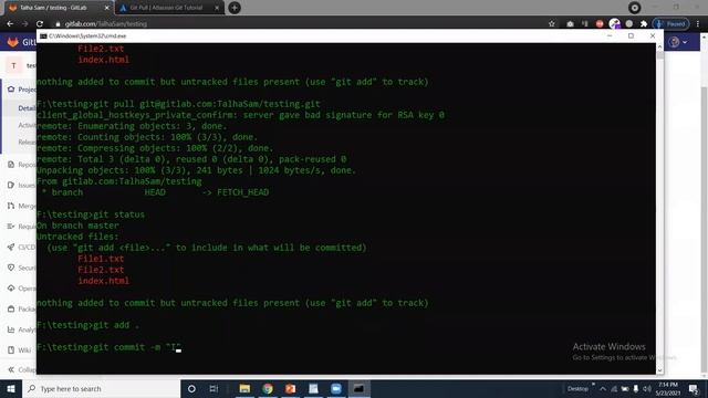 GitLab Project With SSH | GitLab SSH Setup | GitLab Commit Via SSH | In Hindi смотреть онлайн