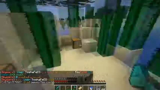 ОТЛИЧНОЕ ВЕДРО ВОДЫ! 1 Sky Wars - MINECRAFT смотреть онлайн