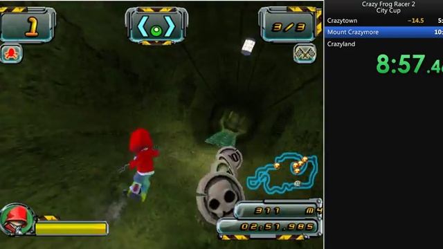 Crazy Frog Racer 2: City Cup (Flash) in 17:18 смотреть онлайн