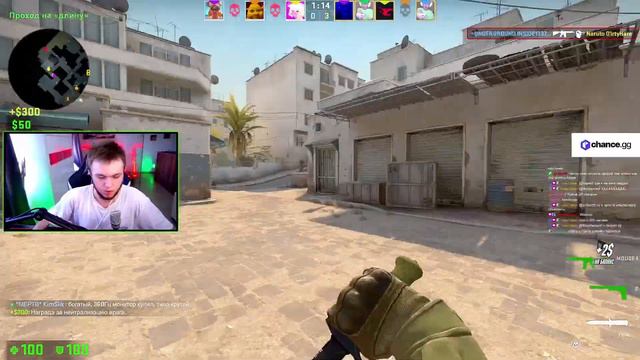 ПОПАЛСЯ ПРОТИВ ЕГОРА КРИДА НА FACEIT (CS:GO) смотреть онлайн