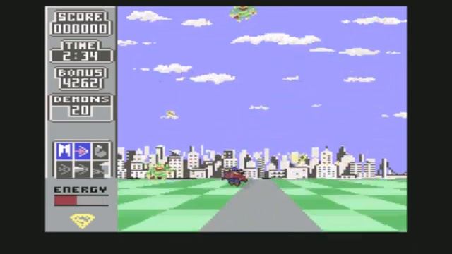 Superman: The Man of Steel (C64) gameplay смотреть онлайн
