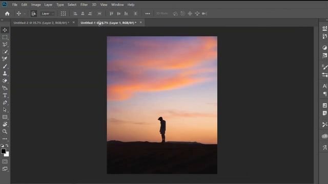 Understanding How To Add Plane In Sky In Photoshop Ll Photoshop Tutorial