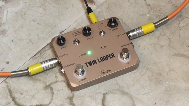 Rowin TWIN PEDAL ルーパーペダル 試奏