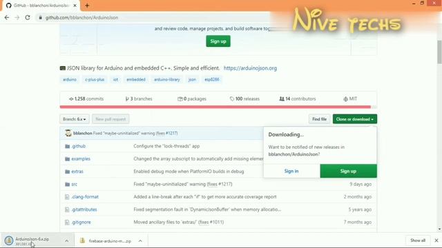 Download Firebase library for Arduino/Esp8266. смотреть онлайн