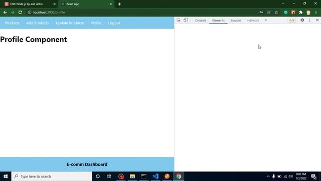 React and node JS project #17 React js Navbar Update смотреть онлайн