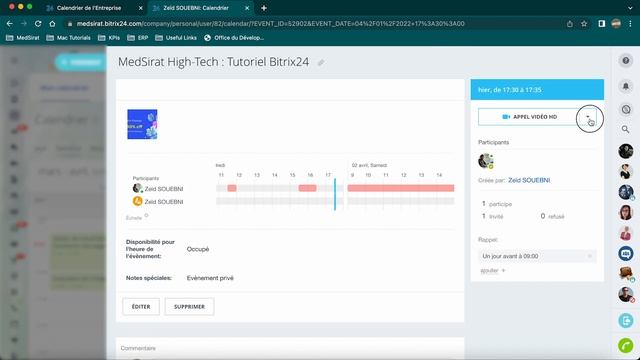 Tutoriel Bitrix24 - Actions Rapides смотреть онлайн