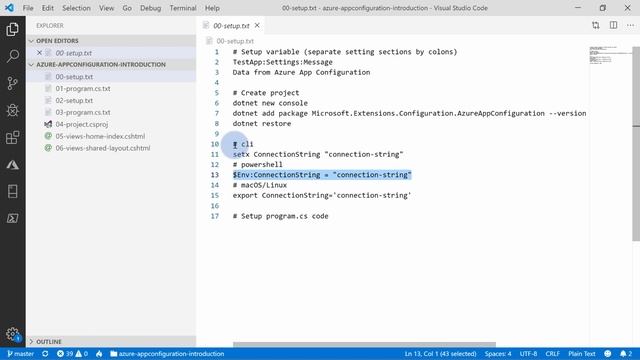 Azure App Configuration Tutorial смотреть онлайн