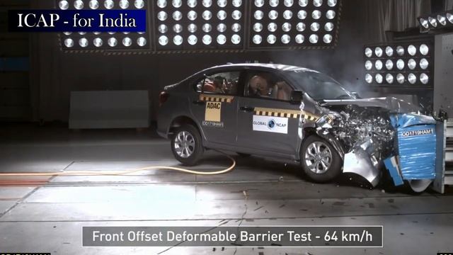 2019 Honda Amaze Crash test - Scores a good 4 Star Rating смотреть онлайн