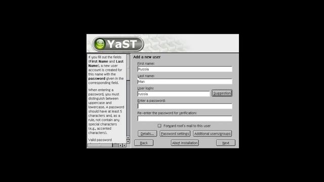Установка SuSE Linux 8.1 на VirtualBox смотреть онлайн