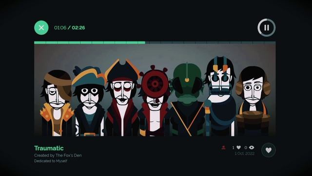 The Fox's Den - Traumatic (Incredibox Evadare Ch. 2 Mix) смотреть онлайн