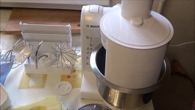 Обзор кухонного комбайна BOSH
