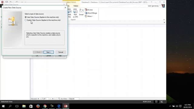 Linking MS Access to My SQL using ODBC connector смотреть онлайн