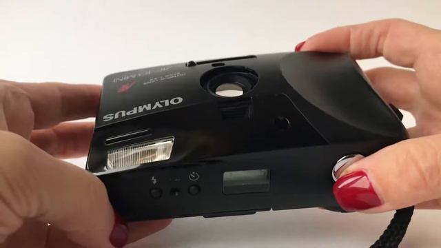 35mm film camera Olympus AF-10 MINI смотреть онлайн