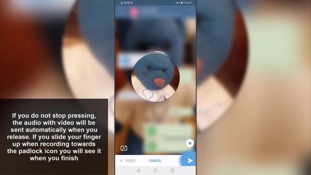 ? How to SEND VIDEO-MESSAGE in Telegram 2021 смотреть онлайн