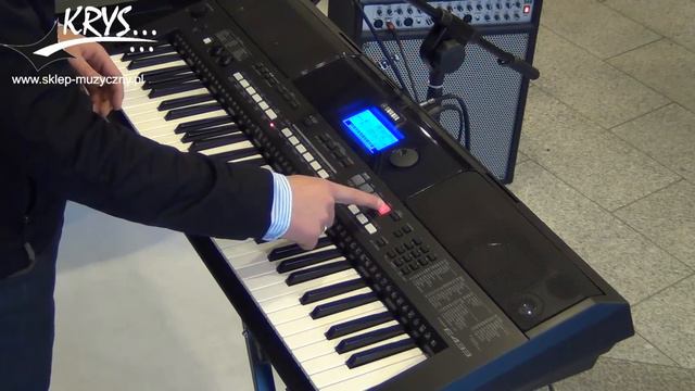 Yamaha PSR-E433 prezentacja Krys смотреть онлайн