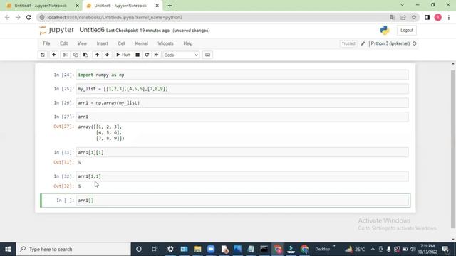 Python for Data Science tutorial || Numpy Array || Numpy 2 Dimensional Array Access смотреть онлайн
