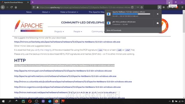 Setup Netbeans IDE and JDK to build Java programs смотреть онлайн