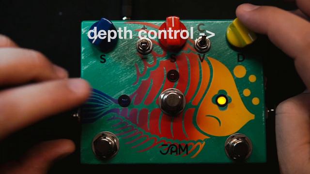JAM PEDALS Ripply Fall - dEMO ::: phaser, chorus and vibrato in one pedal ::: Guitar Effects Pedal смотреть онлайн