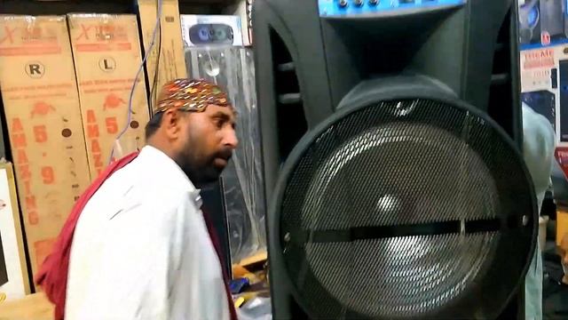 1212+ Dual Wireless Mic Dhamal Sound LoudSpeaker - Perfect Professional Portable Trolly Speaker смотреть онлайн