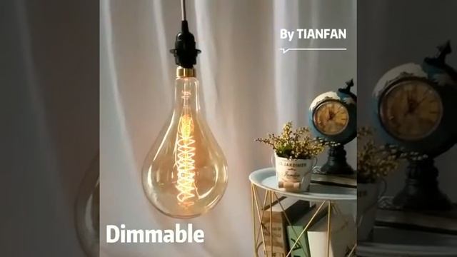 Giant Edison Bulb PS52 60w смотреть онлайн