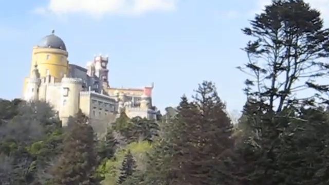 Palacio Nacional Da Pena, en Sintra (Portugal) смотреть онлайн
