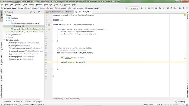 Calculator App || Part 1 || Kotlin Tutorials for Beginners || 2019 смотреть онлайн