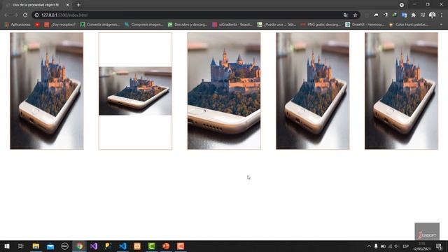 Object-fit y Object-position en css | Que es y como usarlo + efecto hover en imagen смотреть онлайн