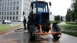 Трактор,полив Н Новгород 2014 07 23