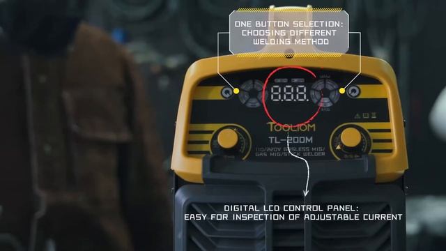 Tooliom Welder TL-200M Mig Welder смотреть онлайн