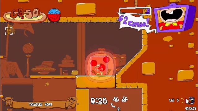 Pizza Tower Scoutdigo Mod - Pizzascape Death Mode P Rank (The Noise)