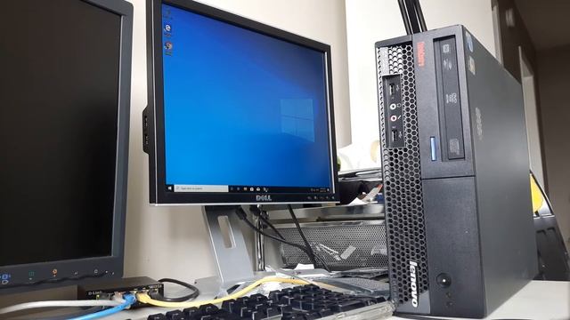 Lenovo ThinkCentre M57 SSD Boot and quick Test смотреть онлайн