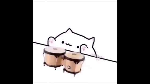 Bongo cat meme смотреть онлайн