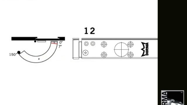 Дверной доводчик DORAMA TS 97 смотреть онлайн