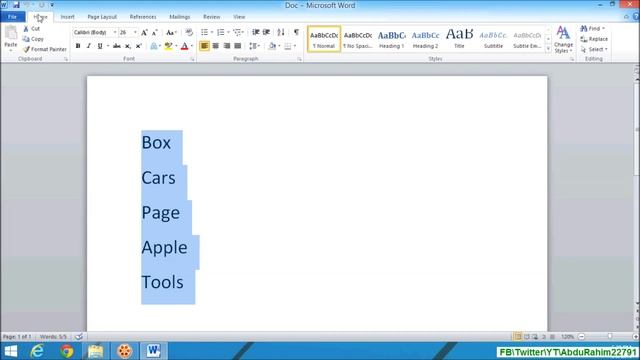 How To Alphabetize Word 2010 Document смотреть онлайн