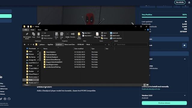 How To Get ANY CUSTOM AVATAR In Bonelab VR | Bonelab Modding Tutorial смотреть онлайн
