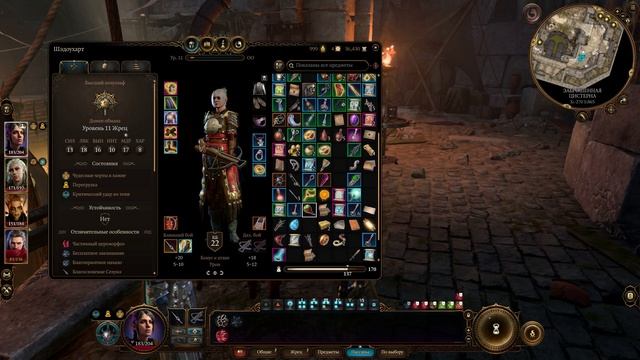 Baldur's Gate 3 - Shadowheart and co level 11. Act 3. Minsk and Jaheira. смотреть онлайн