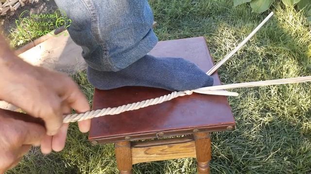 Cумка своими руками тканая из рогоза.Часть 2 смотреть онлайн