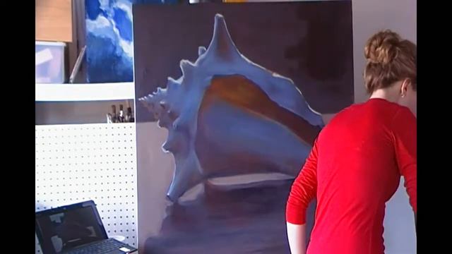 Time Lapse Oil Painting, 'Rimlight Seashell' - 2011 смотреть онлайн