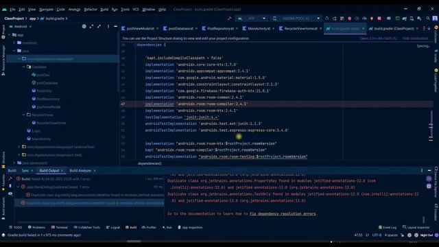 Solved Duplicate class org.intellij.found in modules jetified-annotations-12.0 and jetified--13.0 смотреть онлайн