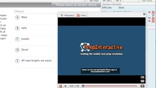 Grockit SAT Skill-Based Instructional Videos in Solo Practice смотреть онлайн