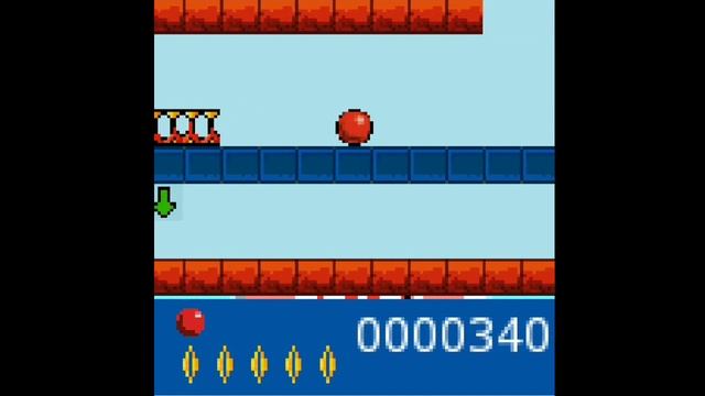 Игра Bounce прохождение 3 уровень смотреть онлайн