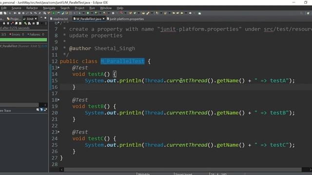 Chapter 18: Junit Parallel Running смотреть онлайн