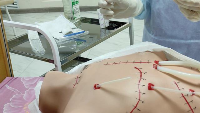 Обработка чистой раны