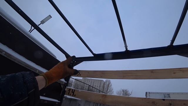 Фургон 48 кубов 2 часть. Боковая и верхняя загрузка своими руками, тентованный кузов, газон некст смотреть онлайн