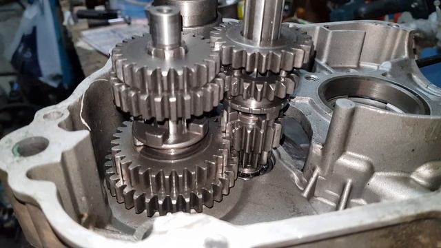 Как работает коробка передач на мопеде альфа дельта питбайке смотреть онлайн