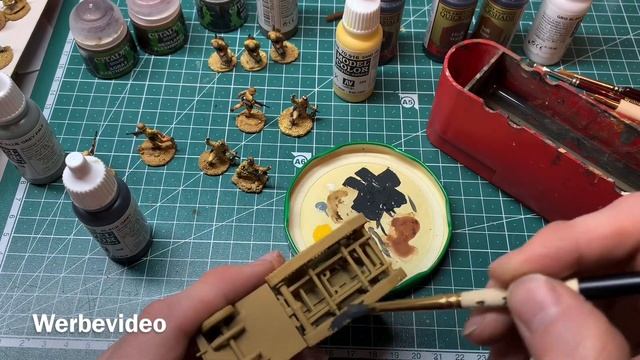 Painting 1/72 with Roubloff Fine Art Brush Set Miniature 2 смотреть онлайн