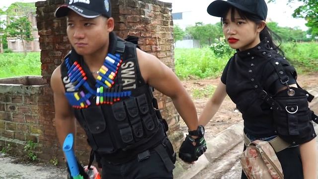 LTT Films : Special Forces Silver Flash Nerf Guns Fight Crime Group Tiger Mask Bandits смотреть онлайн