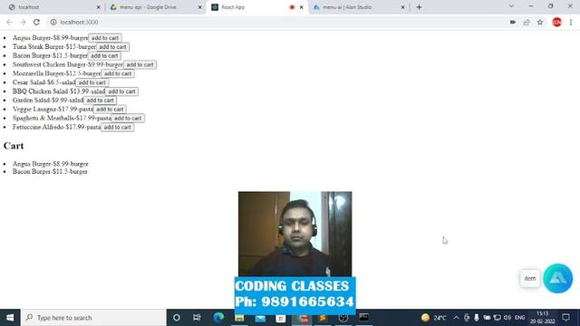 Operate Shopping Cart with your Voice | NLP React App смотреть онлайн
