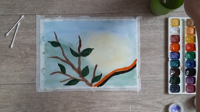 Рисунок на 9 мая - для детей 6-7 лет