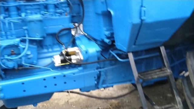 МТЗ-80. Замена ПД-10У (пускача) на стартер